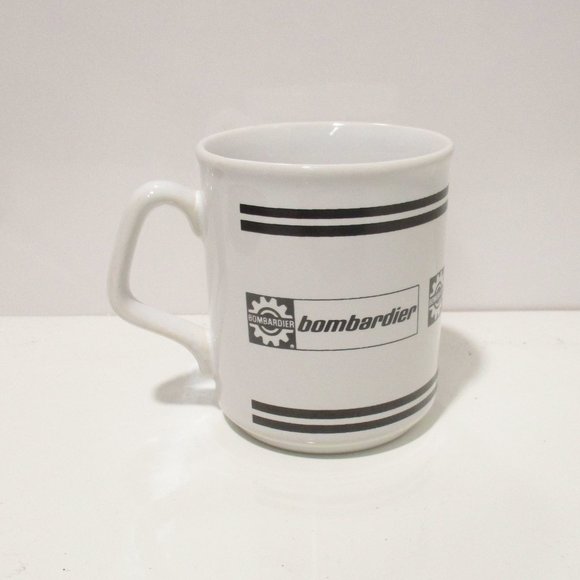 Vintage Bombardier Coffe Mug Gear Symbol - Picture 3 of 5